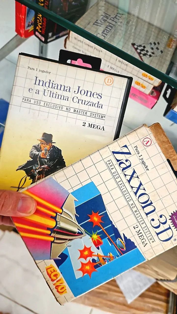 Jogos master system Jogos de Verão 2 indiana Jones Ganster town