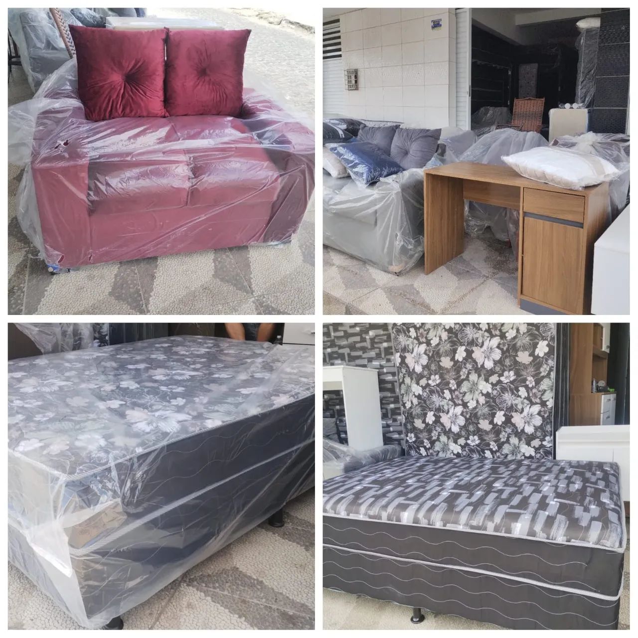 Promoção cama box casal 299 cama box solteirão 239 já com entrega - Foto 3
