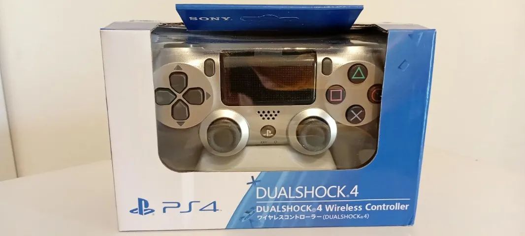 CONTROLE DUALSHOCK 4 PARA PS4 SILVER