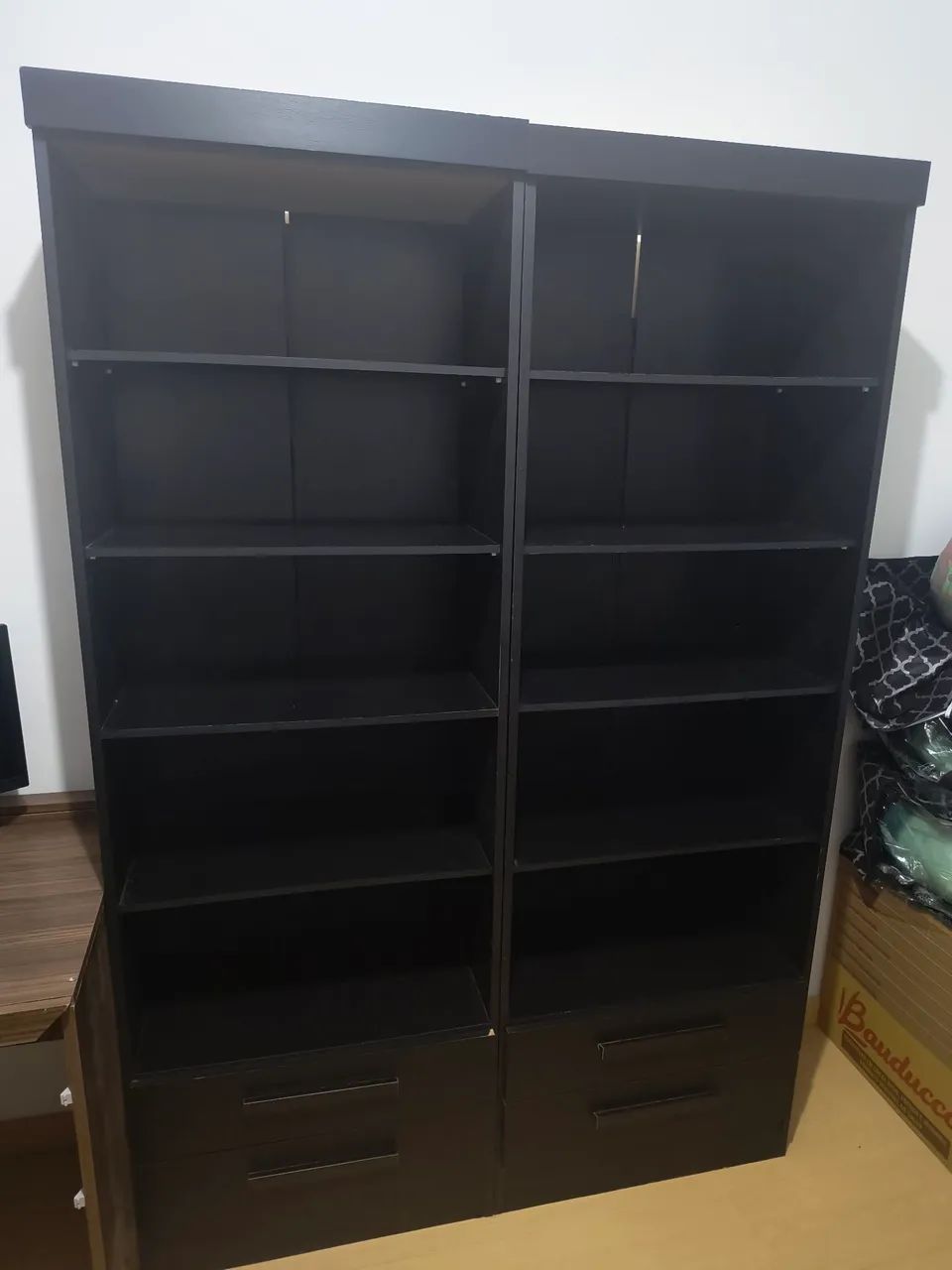 2 estantes para escritório com gaveta  - Foto 3
