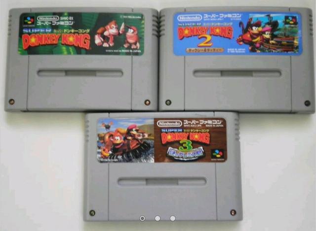 Donkey Kong trilogia (Pronta entrega)