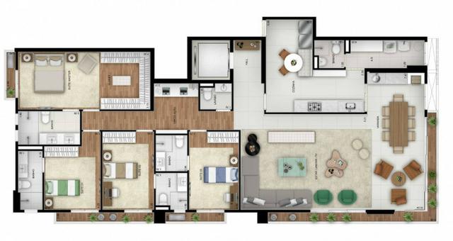 Opus Araguaya apartamento 3 Suítes no Marista - desconto imperdível - Foto 17