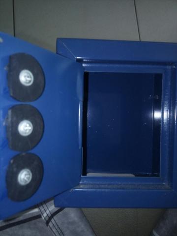 COFRE AZUL p/moedas por apenas $25,00- tam:12/8cm - Foto 3