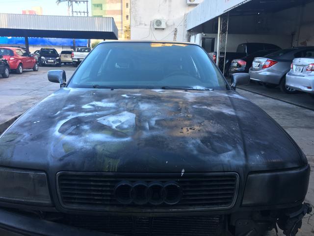 Pecas Audi A80 1995 SUCATA com motor e caixa de macha no lugar !! - Foto 5