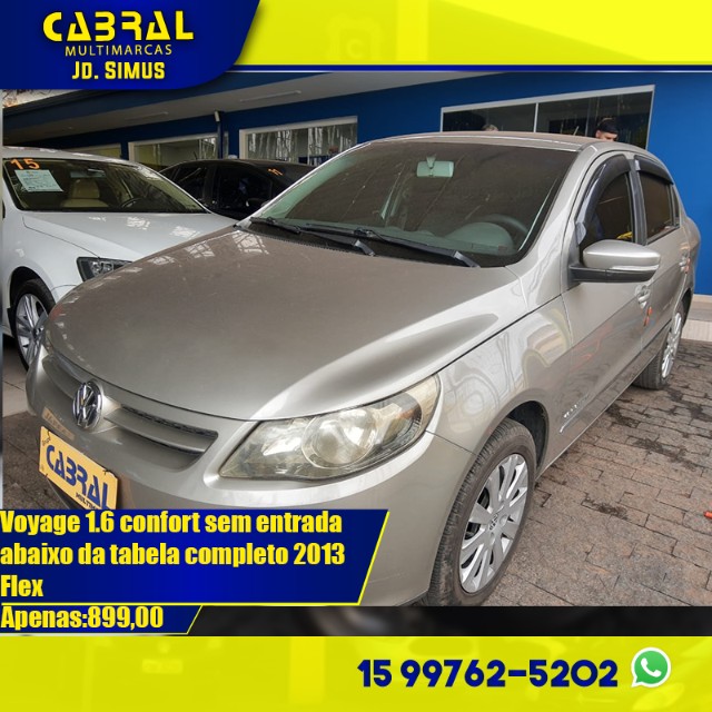 Voyage 1.6 sem entrada completo abaixo da fipe em até 60x