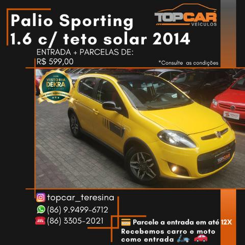 Fiat Palio Sporting 1.6 Interlagos 2014 com teto solar