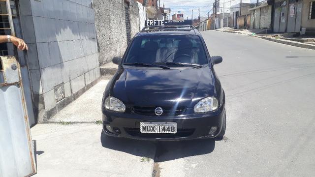 Pick corsa bem conservada ano 2003 troco também en carro fechado . Ops só não tem ar e - Foto 8