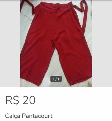 Calça Pantacourt - Foto 2