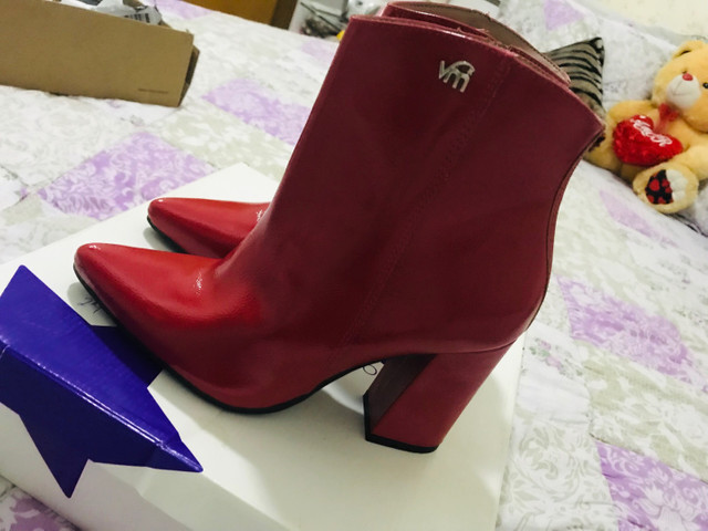 bota vermelha via marte