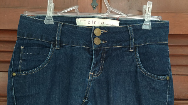 calça jeans zinco