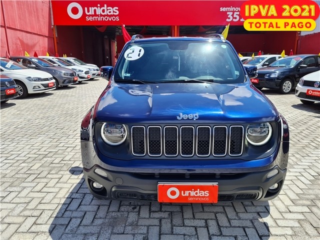 JEEP RENEGADE 2021 1.8 16V FLEX LONGITUDE 4P AUTOMÁTICO