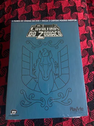 Box Dvd Cavaleiros Do Zodiaco Dublado 12 Casas Asgard Poseid