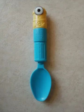 Antiga Tigela Plástica e Colher  Promocional Sucrilhos Kelloggs - Foto 2