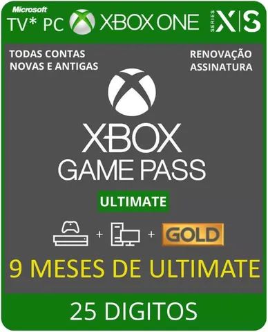 xbox gamepass ultimate 1 mês - Jogos de Vídeo Game - Jardim