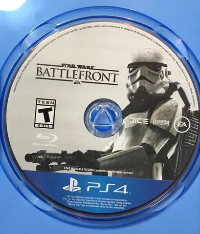 Jogo Star Wars Battlefront Ps4 - Somente O Disco Original