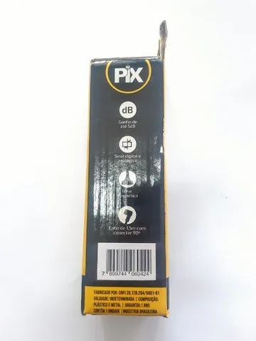 Antena Ditital Interna Pix - NOVA - Foto 3