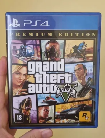 Jogo Ps4 Gta 5, Jogo de Videogame Rockstar Usado 90291306