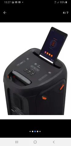 JBL PARTY  BOX 310 ( COM BAG PARA TRANSPORTE) - Foto 4
