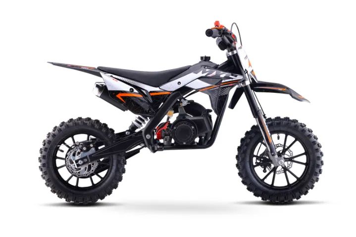 Mini Moto Cross Trilha Infantil Ferinha 49cc Mxf a Gasolina Cor Laranja - Foto 2