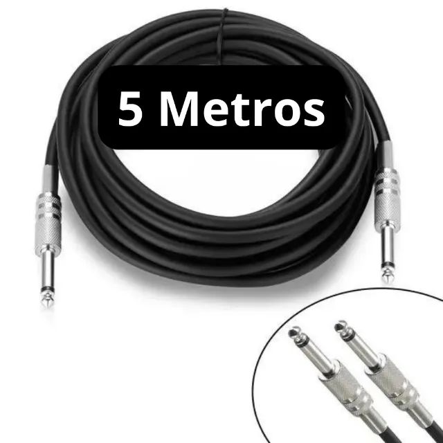 Cabo P10 x P10 (5 metros)