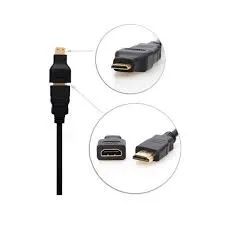 Adaptador Mini Hdmi Macho X Hdmi Femea Plug - Foto 2