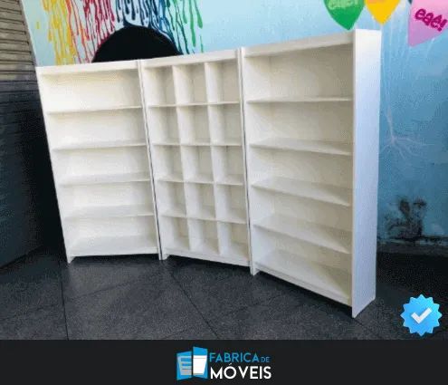 Kit 2 Estantes Prateleiras + 1 Colmeia - 100% MDF - Foto 3