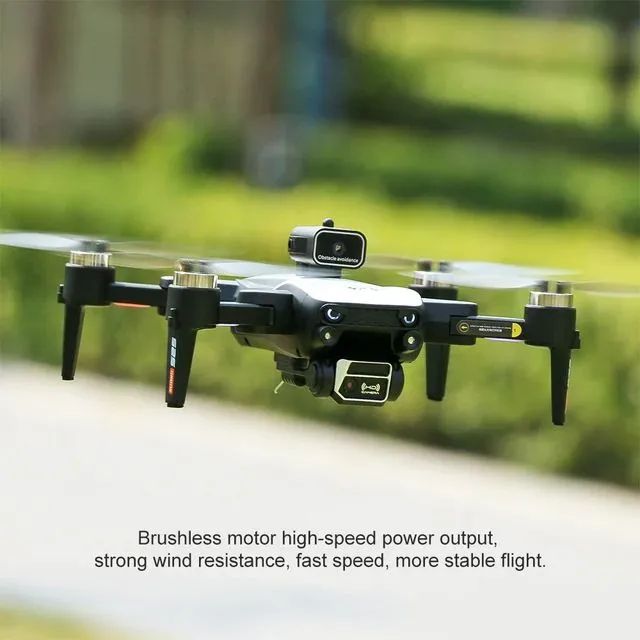 Drone S2S Dobrável, Motores Brushless, Câmera Dupla - Foto 3