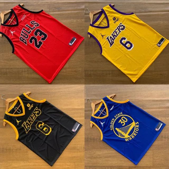 Kit 4 Camisetas de Basquete 