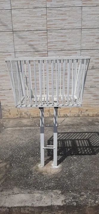 Lixeira para passeio público 
