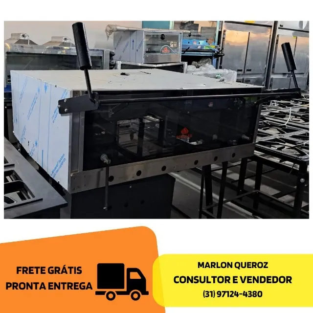 Forno Refratario a Gás para Pizza