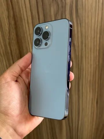 iPhone 13 Pro 128 gb Seminovo Azul  - Foto 4