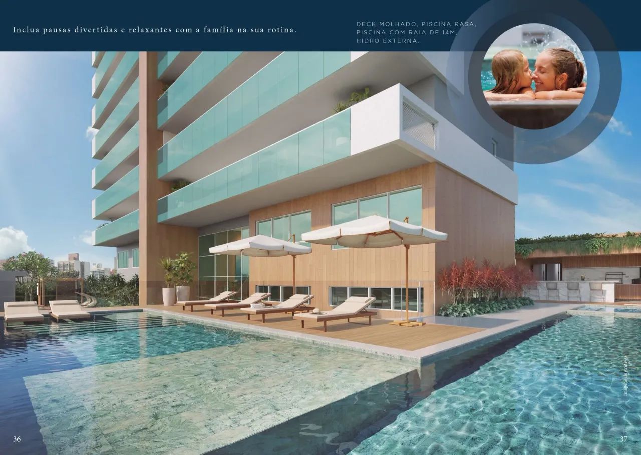 Aquarios 222 M², Vista mar 4 Suítes, 4 gar. 1 eletrica, Fino acabamento Oportunidade. - Foto 3