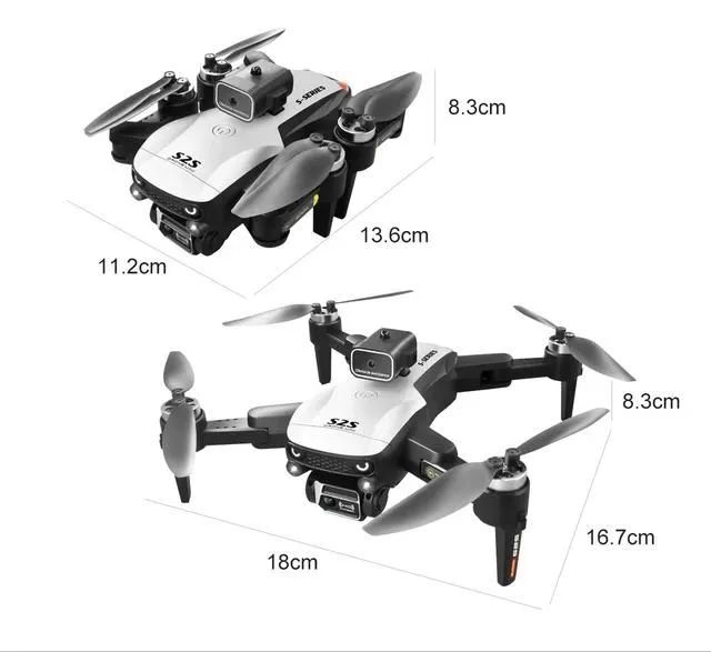 Drone S2S Dobrável, Motores Brushless, Câmera Dupla - Foto 5