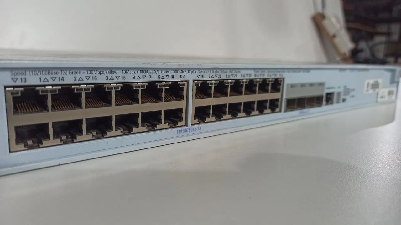 Switch de Rede 3com 24 Portas Gigabit - Foto 5