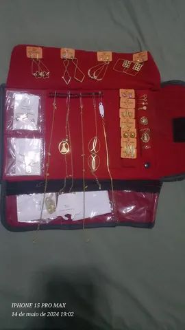 Kit de joias na promoção