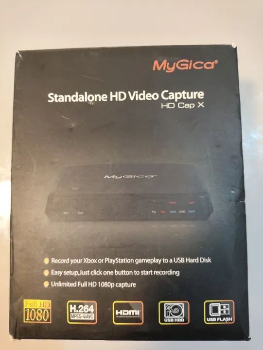 Gravador De Vídeo Alta Definição Hd 1080p Usb Game Captura Mygica - Foto 6