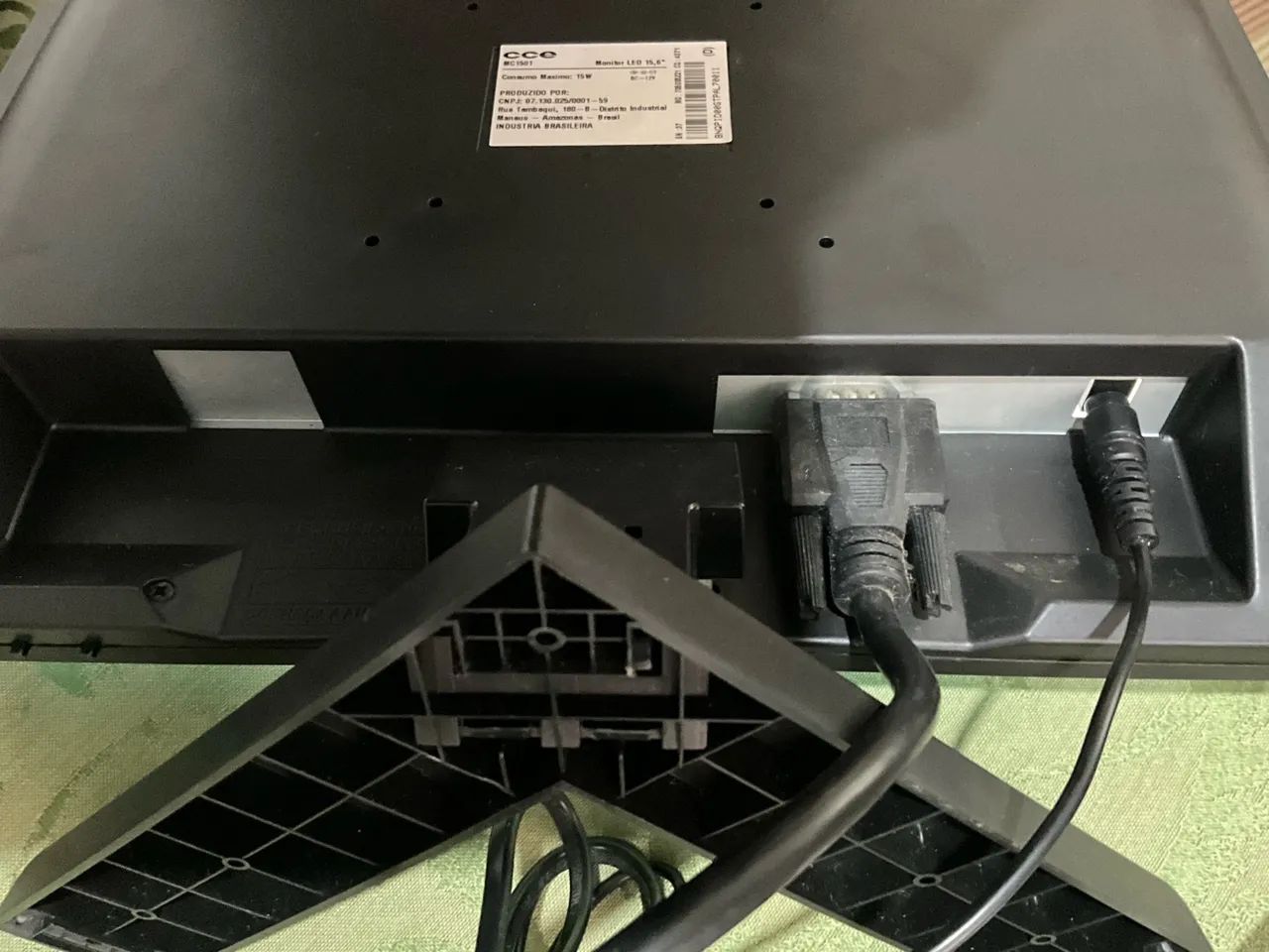 Monitor CCE led MC1501 15,6" 15,6 polegadas - Foto 4