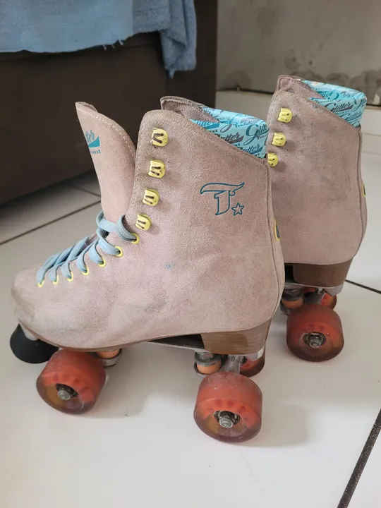 Vendo patins Traxart Glitter, tamanho 36-37