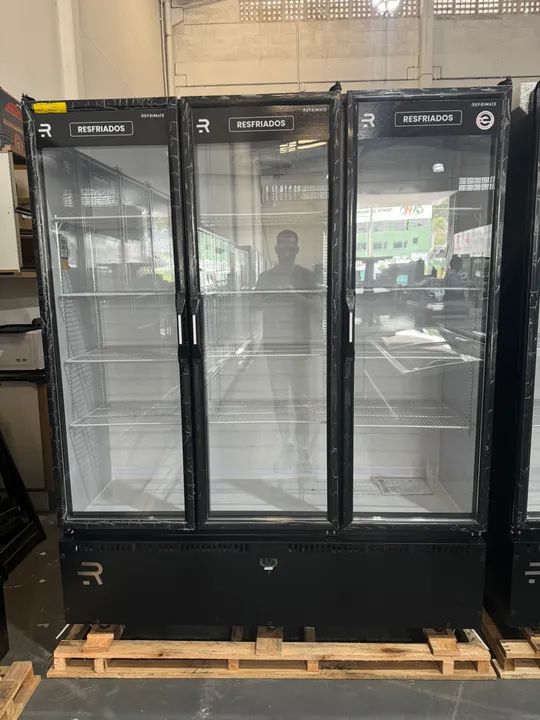 Geladeira 3 portas frios e laticínios nova com garantia 