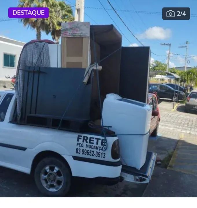 Frete e Pequenas mudanças  - Foto 3