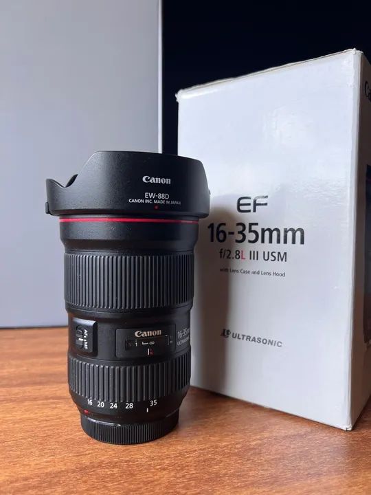 Lente Canon EF 16-35mm f/2.8L III USM