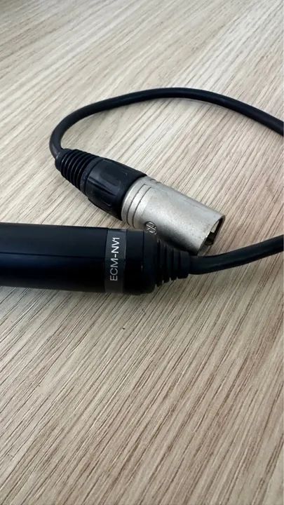 Microfone mini-Boom para câmera .  Sony cabo XLR  - Foto 3