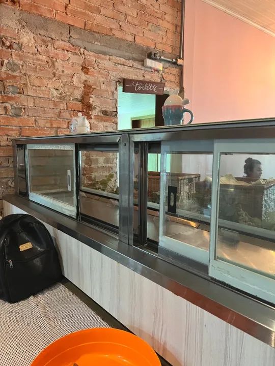 Expositor Vitrine Refrigerada Balcão para confeitaria - Foto 5