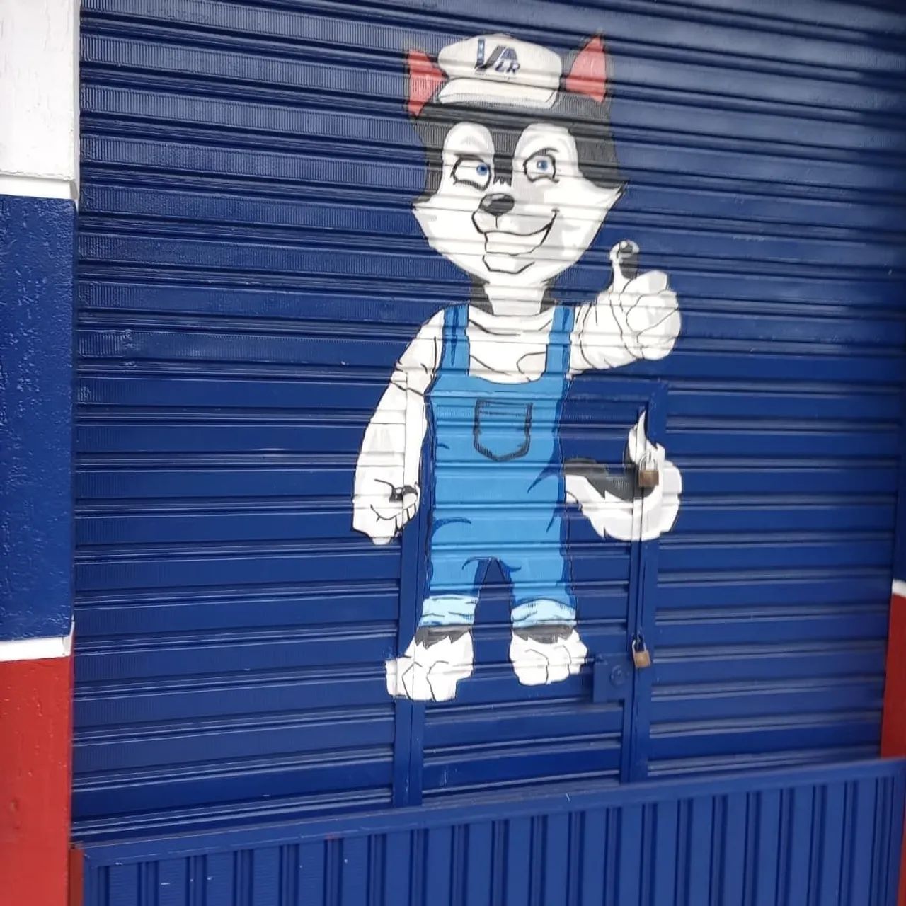 pintura e letreiro desenho 