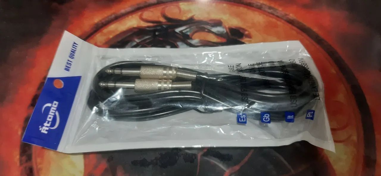 Cabo p10 p10 de 3 metros - já é o menor valor  - Foto 2