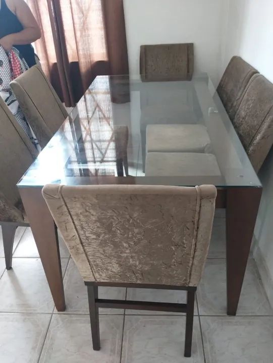 Mesa Jantar 6 cadeiras  - Foto 2