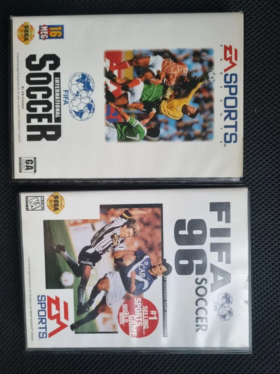 FIFA International Soccer + FIFA 96 - Sega Genesis