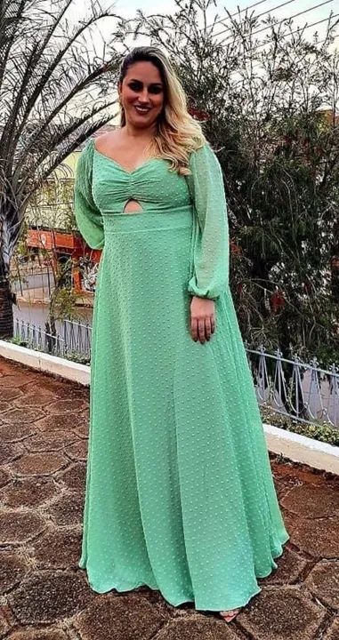 Vestido Longo tamanho 46/48 - Foto 3