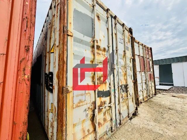 Container seco 40 pés HC - uso em depósito ou construção - Foto 3