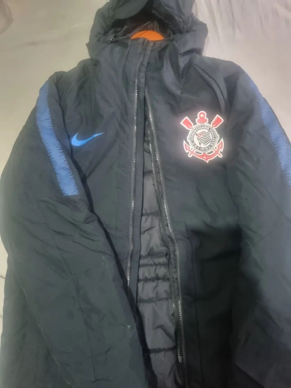 Jaqueta Bobojaco Masculino Bobojaco Corinthians Nike Jaqueta Parka